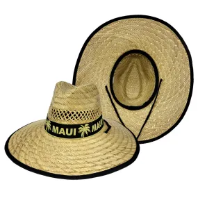 STRAW HAT: PALM TREE (MAUI)