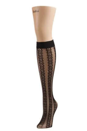 Stripe Lace Knee Socks