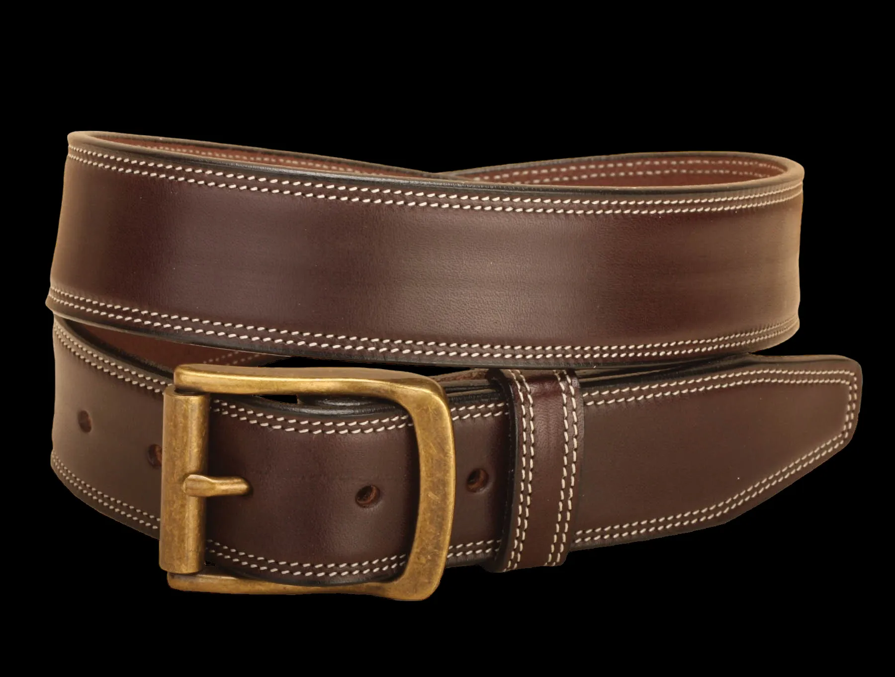 Tory Leather Belt 2449 color Havana [USA Made]