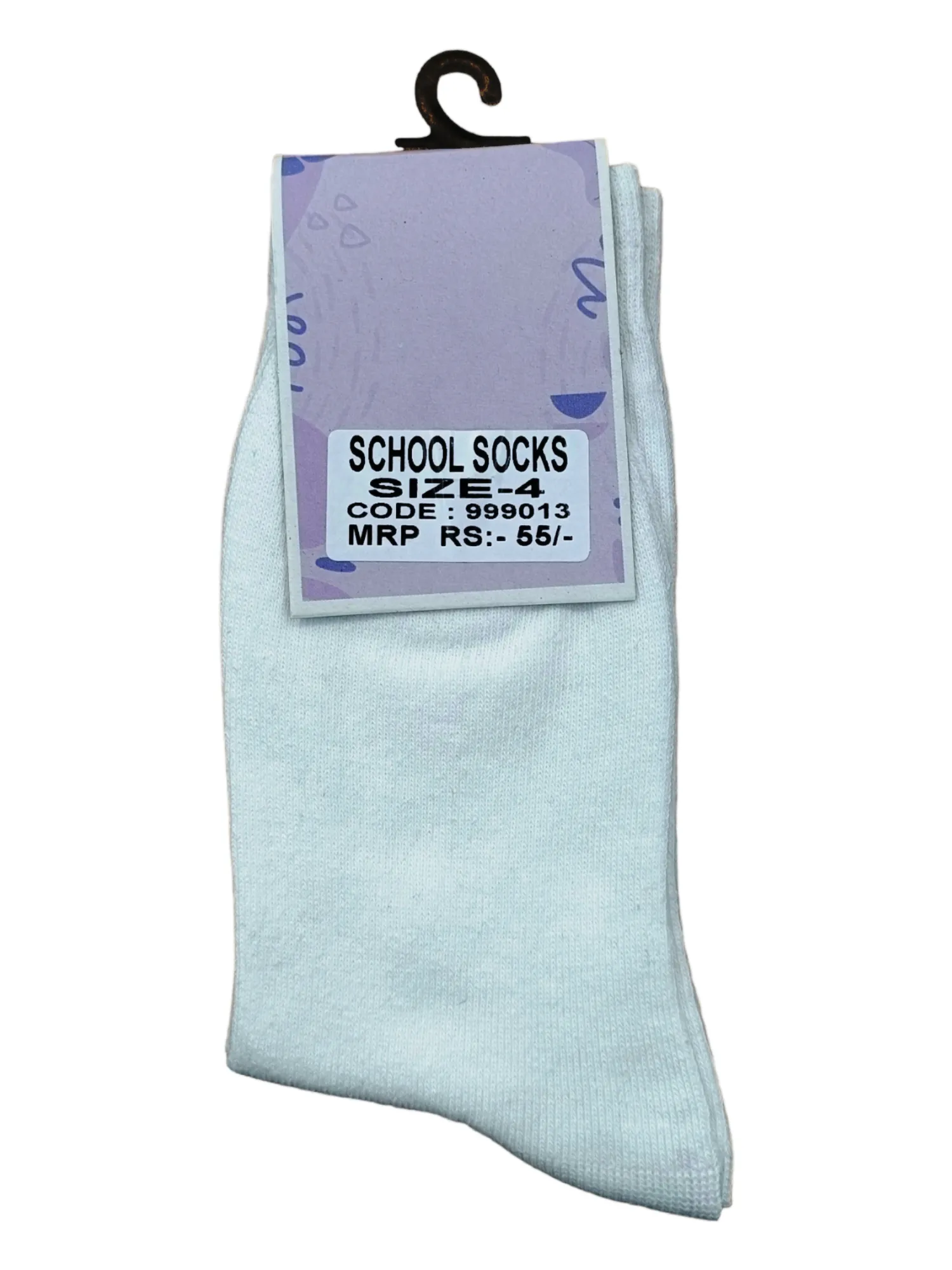 White School socks 999013 (4 Size)