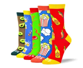 Women's Pattern Food Sock Bundle