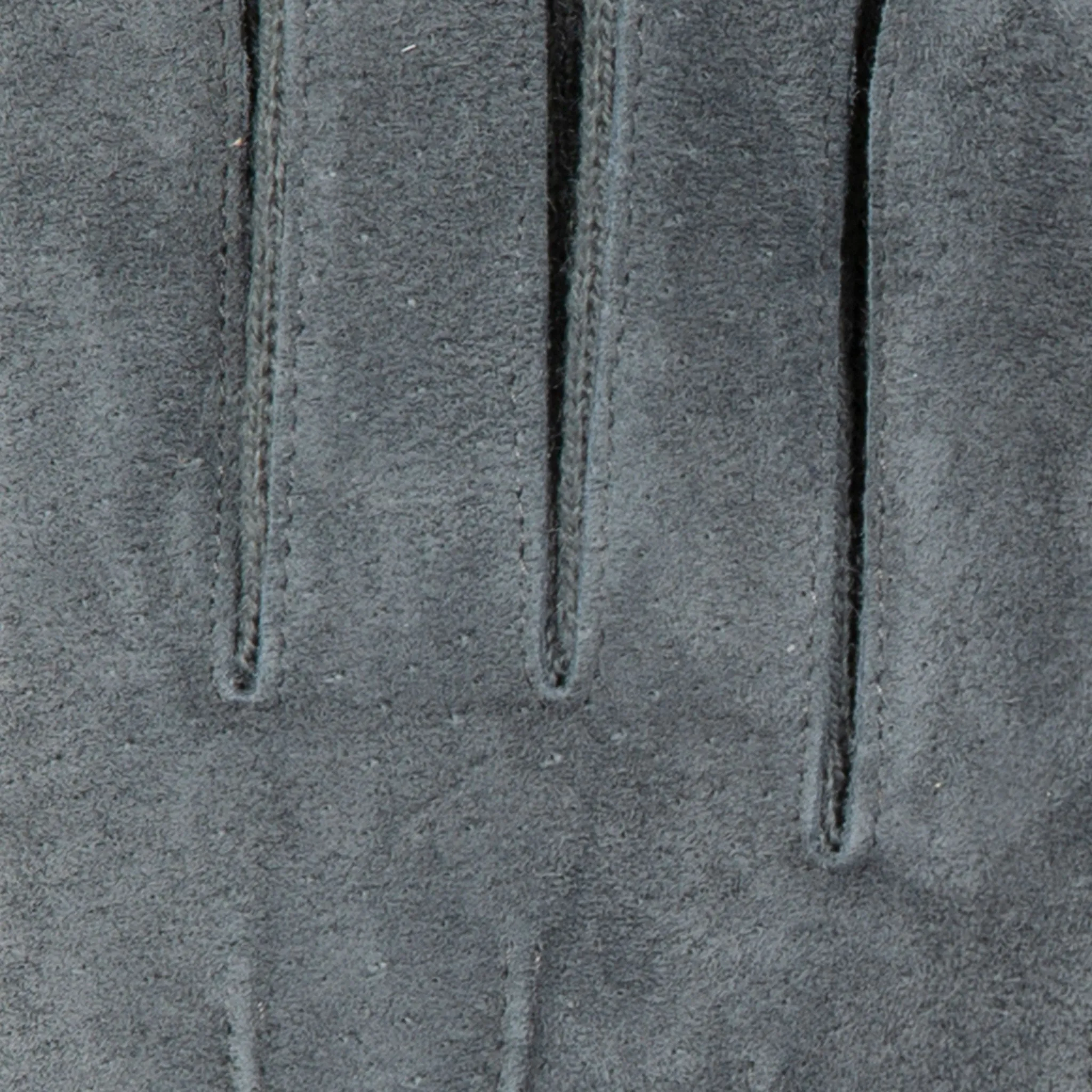 Women's Three-Point Fleece-Lined Suede Gloves