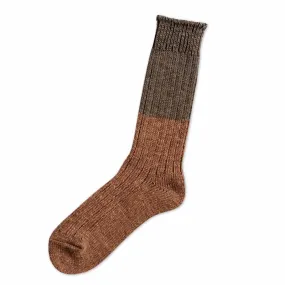 Wool Cotton Slab Socks