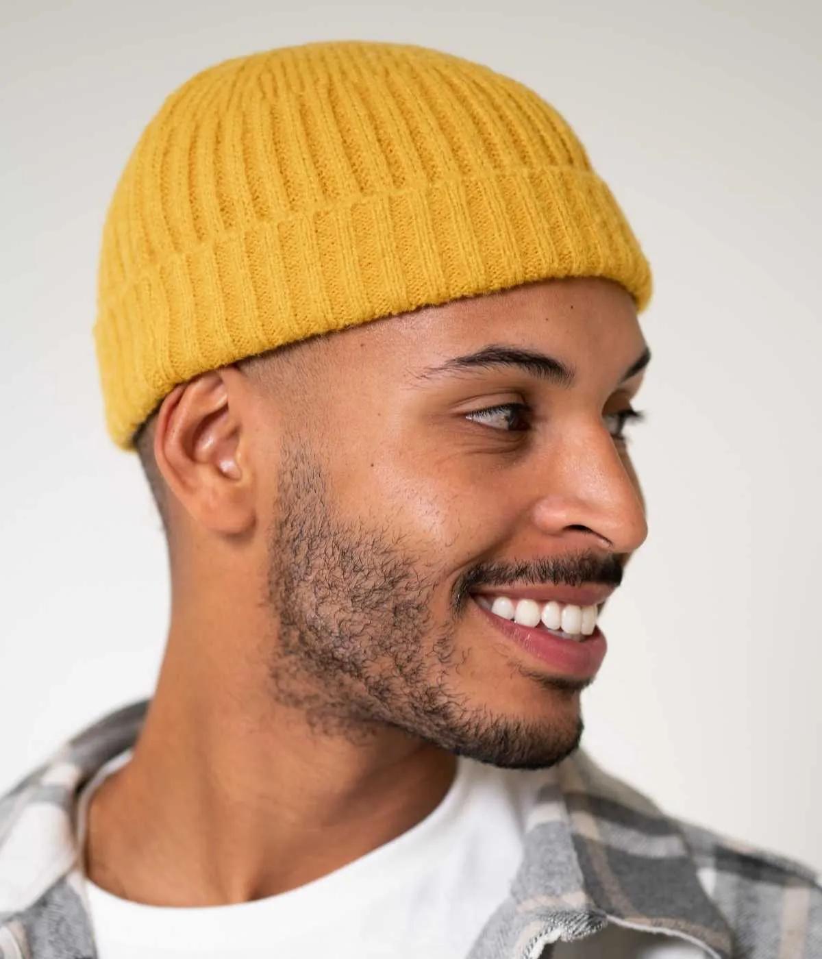 WOOL FISHERMAN BEANIE.