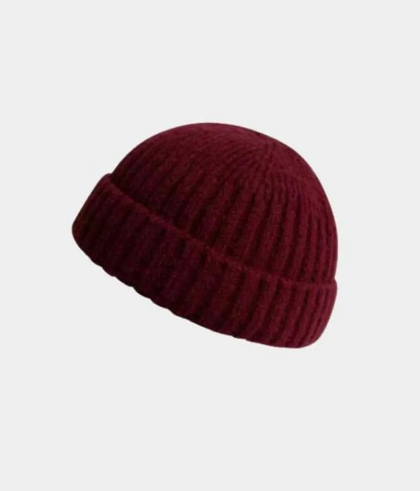 WOOL FISHERMAN BEANIE.