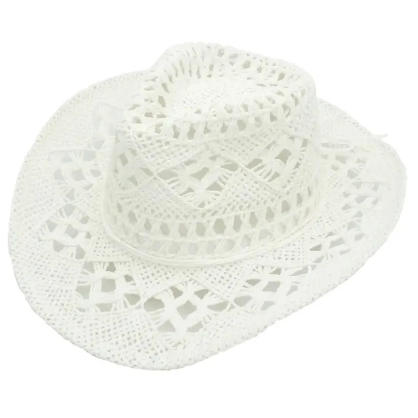 Woven Straw Beach Hat